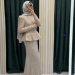 Nova peplum abiye - Görsel 3