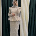 Nova peplum abiye - Görsel 4